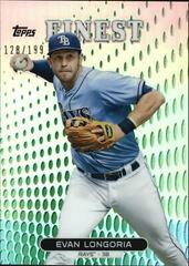 Evan Longoria [Refractor] #52 Baseball Cards 2013 Finest Prices