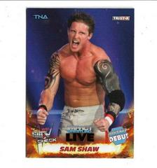 Sam Shaw [Red] Wrestling Cards 2013 TriStar TNA Impact Live Prices