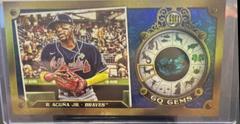 Ronald Acuna Jr. [Indigo Foil] #GGM-30 Baseball Cards 2022 Topps Gypsy Queen Gems Minis Prices