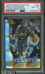 Donald Whiteside Atomic Refractor #R16 Basketball Cards 1996 Bowman's Best Rookie Prices