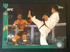 Gracie vs Jimmerson [Green] Ufc Cards 2015 Topps UFC Chronicles Prices