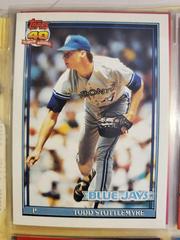 Todd Stottlemyre Baseball Cards 1991 Topps Prices