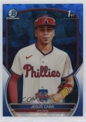 Jesus Caba #BCP-164 Baseball Cards 2023 Bowman Chrome Prospects Sapphire Prices