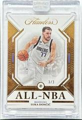 Luka Doncic [Bronze] #177 Basketball Cards 2022 Panini Flawless Prices