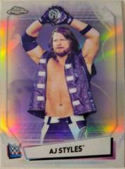 AJ Styles Wrestling Cards 2021 Topps Chrome WWE Image Variations Prices