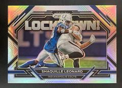 Shaquille Leonard [Silver] #L-13 Football Cards 2022 Panini Prizm Lockdown Prices