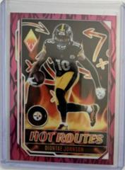 Diontae Johnson [Pink] #HR-15 Football Cards 2022 Panini Phoenix Hot Routes Prices