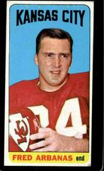 Fred Arbanas Football Cards 1965 Topps Prices