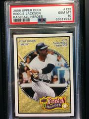 Reggie Jackson Baseball Cards 2008 Upper Deck Baseball Heroes Prices