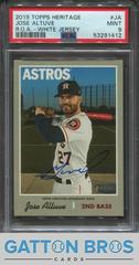Jose Altuve #JA Baseball Cards 2019 Topps Heritage Real One Autographs Prices