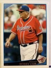 Bobby Cox #17 Baseball Cards 2009 Topps Prices