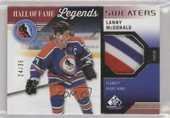 Lanny McDonald [Patch] #HOF-LM Hockey Cards 2021 SP Game Used HOF Legends Sweaters Prices