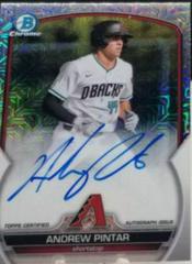 Andrew Pintar Baseball Cards 2023 Bowman Chrome Prospect Mega Box Autographs Prices