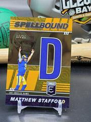 Matthew Stafford [Orange] #SB-MS8 Football Cards 2022 Panini Donruss Elite Spellbound Prices