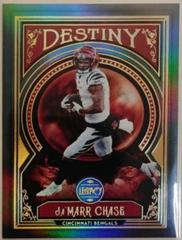 Ja'Marr Chase Football Cards 2022 Panini Legacy Destiny Prices