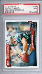 Jimmy Clausen Football Cards 2010 Topps Peak Performance Prices