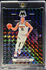Nikola Jokic [Black] #168 Basketball Cards 2022 Panini Mosaic Prices