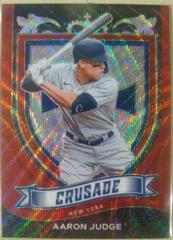 Aaron Judge [Ruby Wave] #13 Baseball Cards 2021 Panini Chronicles Crusade Prices