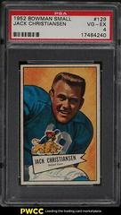 Jack Christiansen #129 Football Cards 1952 Bowman Small Prices