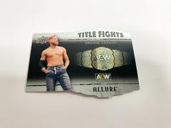 Orange Cassidy Wrestling Cards 2022 Upper Deck Allure AEW Title Fights Prices