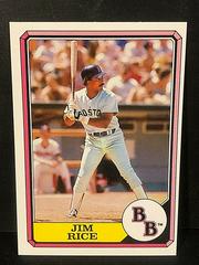 Jim Rice [No Slash] #5 Baseball Cards 1987 Boardwalk & Baseball Prices