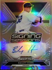 Bailey Horn #SS-BH Baseball Cards 2021 Panini Prizm Draft Picks Signing Sessions Autographs Prices