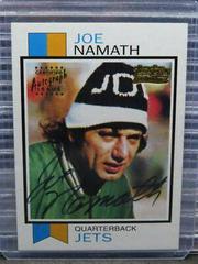 Joe Namath Football Cards 2001 Topps Team Legends Autograph Prices
