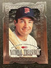 Paul Molitor [Cut to the Chase] Baseball Cards 1997 Panini Donruss Preferred Prices