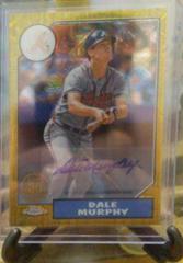 Dale Murphy [Autograph] Baseball Cards 2022 Topps Silver Pack 1987 Chrome Series 2 Prices