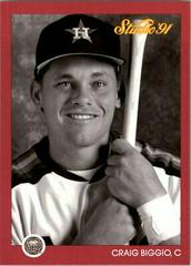 Craig Biggio #173 Baseball Cards 1991 Studio Prices