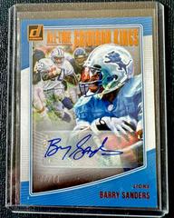 Barry Sanders [Autograph] Football Cards 2018 Donruss All-Time Gridiron Kings Prices