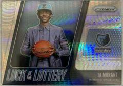 JA Morant [Hyper Prizm] Basketball Cards 2019 Panini Prizm Luck of the Lottery Prices