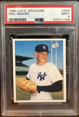 Phil Niekro #309 Baseball Cards 1985 O Pee Chee Stickers Prices
