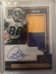 Isaac Bruce [Patch Autograph Bronze] #125 Football Cards 2018 Panini One Prices
