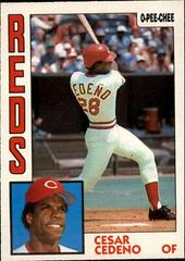 Cesar Cedeno #191 Baseball Cards 1984 O Pee Chee Prices