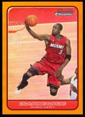 Dwyane Wade [Gold Refractor] Basketball Cards 2006 Bowman Chrome Prices
