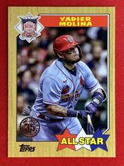 Yadier Molina #87AS-15 Baseball Cards 2022 Topps 1987 All Stars Prices
