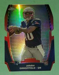 Jimmy Garoppolo [Red Refractor] Football Cards 2014 Topps Chrome Rookie Die-Cut Prices
