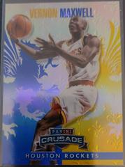 Vernon Maxwell [Blue] Basketball Cards 2013 Panini Crusade Prices