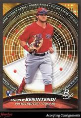 Andrew Benintendi [Orange] Baseball Cards 2017 Bowman Platinum Rookie Radar Prices