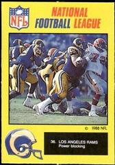 Los Angeles Rams Football Cards 1988 Monty Gum Prices