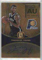 Thaddeus Young #AU-TY Basketball Cards 2016 Panini Gold Standard AU Autographs Prices
