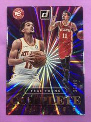 Trae Young [Purple Laser] #6 Basketball Cards 2021 Panini Donruss Complete Players Prices