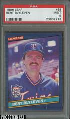 Bert Blyleven #88 Baseball Cards 1986 Leaf Prices