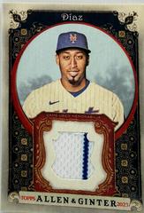 Edwin Diaz Baseball Cards 2023 Topps Allen & Ginter Relics B Prices