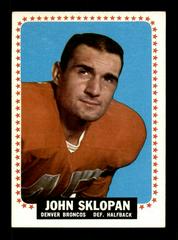 John Sklopan #60 Football Cards 1964 Topps Prices