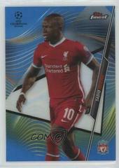 Sadio Mane [Blue Refractor] #2 Soccer Cards 2020 Topps Finest UEFA Champions League Prices