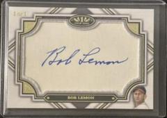 Bob Lemon #T1CS-BLE Baseball Cards 2023 Topps Tier One Cut Signatures Prices