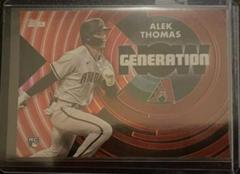 Alek Thomas [Red] #GN-76 Baseball Cards 2022 Topps Update Generation Now Prices