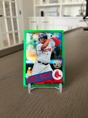 Rafael Devers [Green Refractor] Baseball Cards 2020 Topps Chrome 1985 Prices
